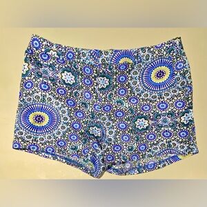 Banana Republic Colorful Linen-Blend Shorts, size 12